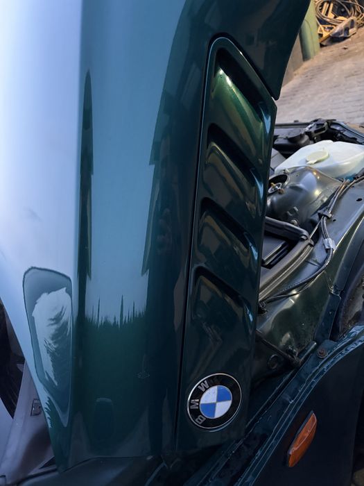 Maska przod pokrywa silnika bmw z3 e36 Bostongrün metalic boston green 275/6