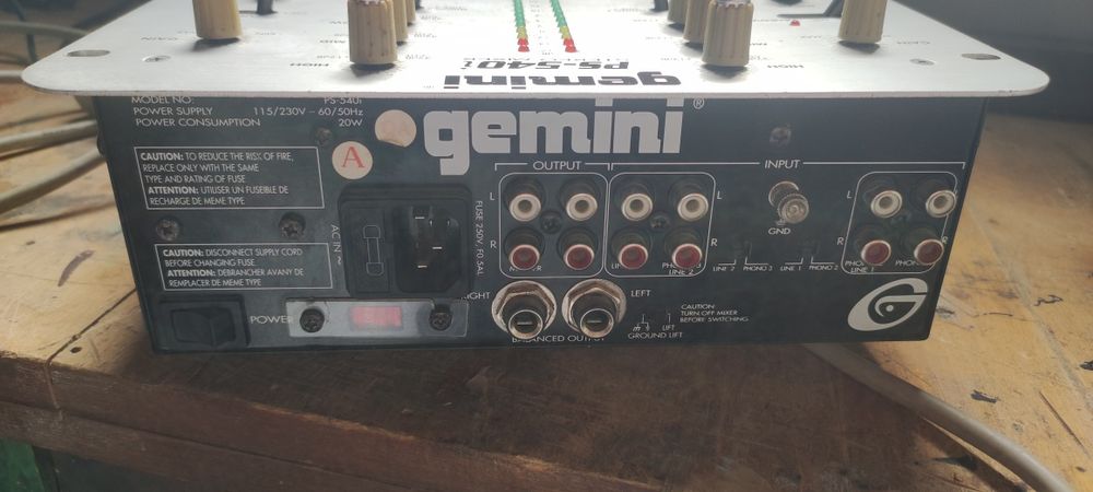 Мікшерний пульт Gemini PS-540i