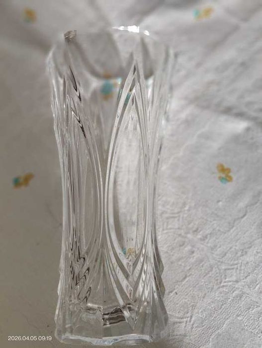 Vaso Cristal D'Arques Lapidado / Moldado