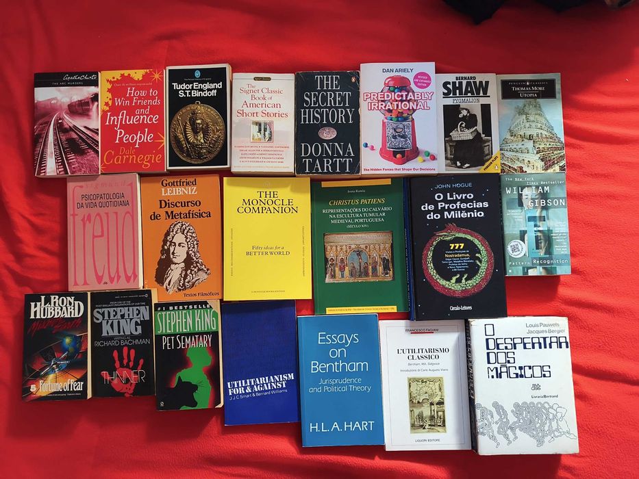 Livros diversos, filosofia, politica, sociologia, antropologia, ficção