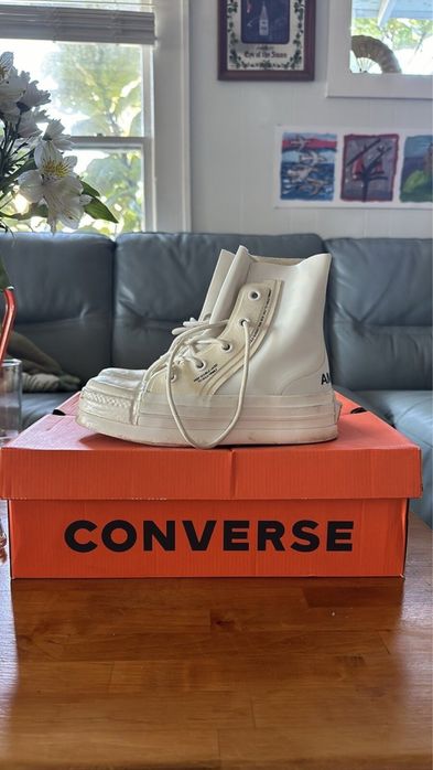 Ambush Converse Alyx Bunny boots высокие кеды берцы белые ботинки