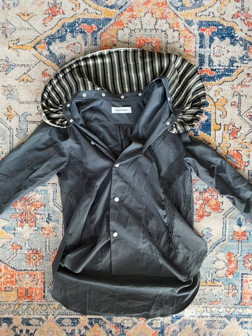 Kiko Kostadinov Anthonis Pleated Shirt SS21 Warszawa Wola Kiko Kostadinov Anthonis Pleated Shirt SS21 Warszawa Wola