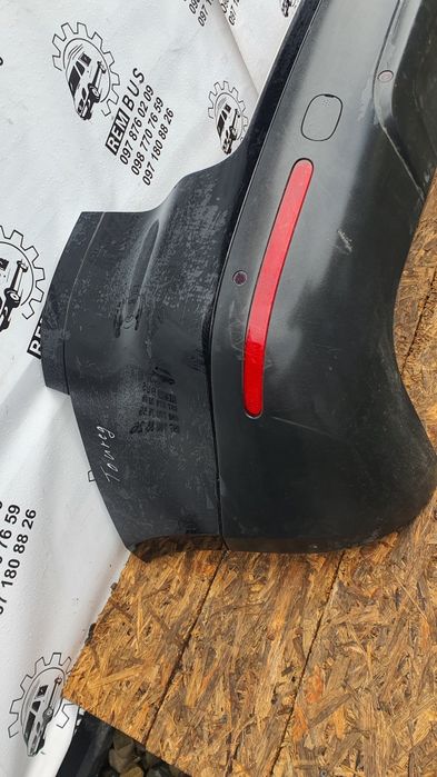 Бампер задній Volkswagen Touareg, таурег чорний