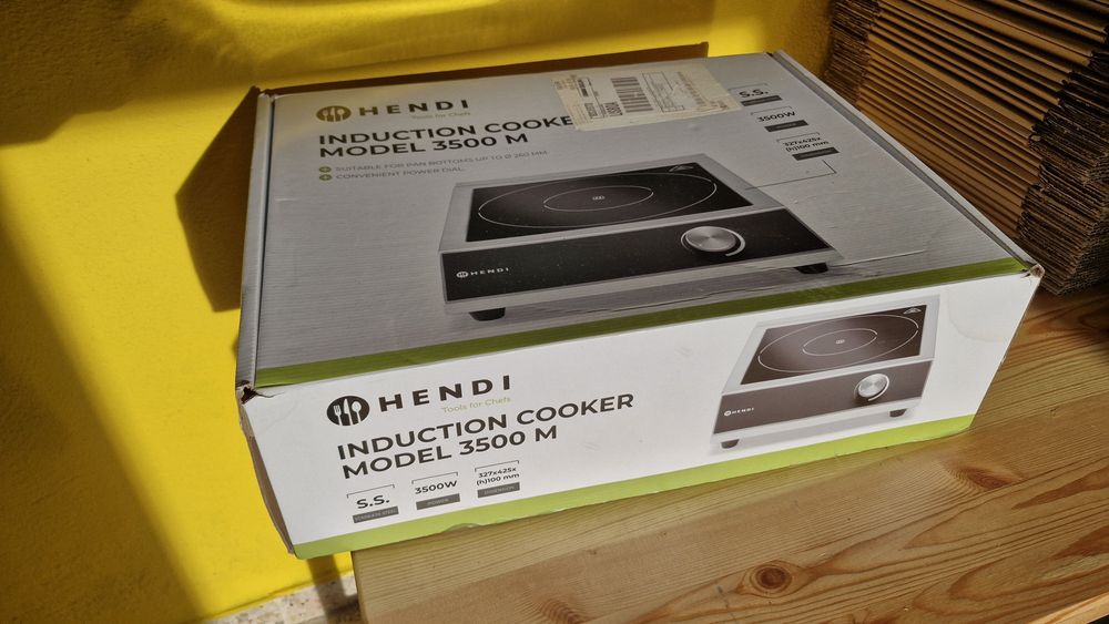 Placa de indução Hendi 3500w