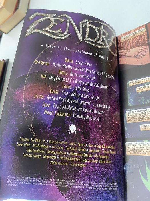 Marvel Comics Zendra #4 2001
