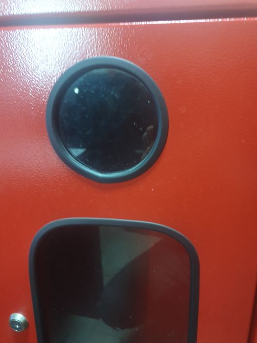 Caixa metalica de extintor nova