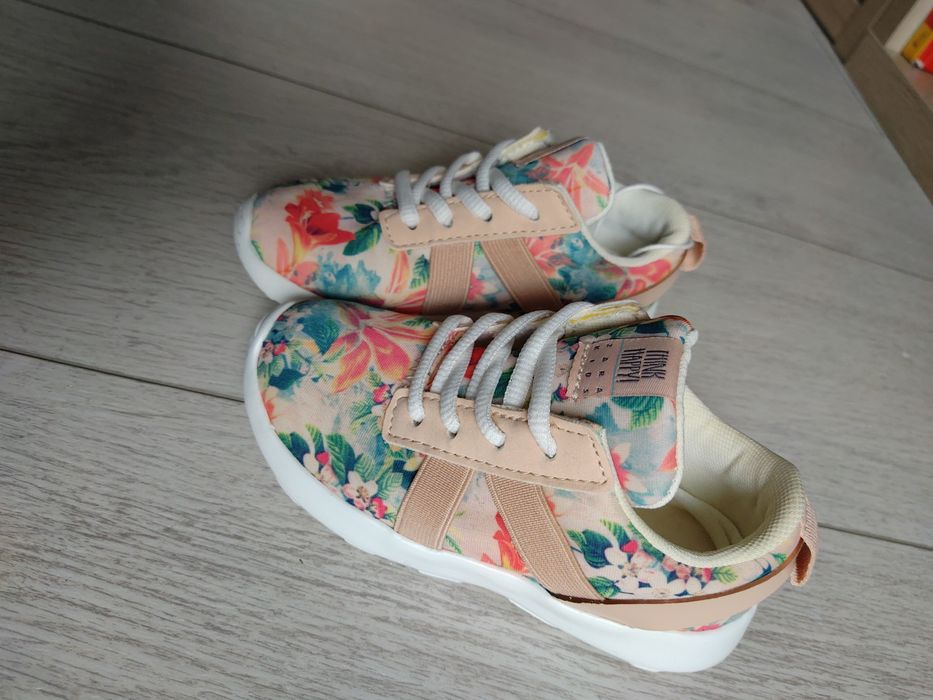 Zara 23 NOWE adidasy w kwiaty buty sportowe sneakersy