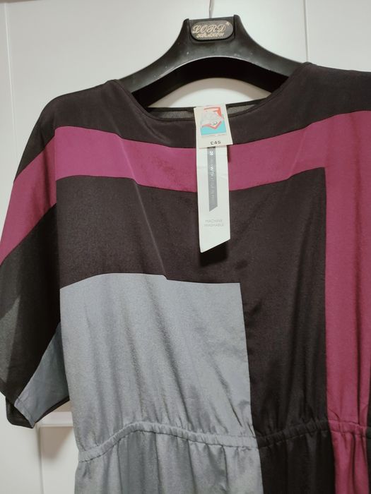 Letnia sukienka 42/44 Marks&Spencer z metką r.14 poliester