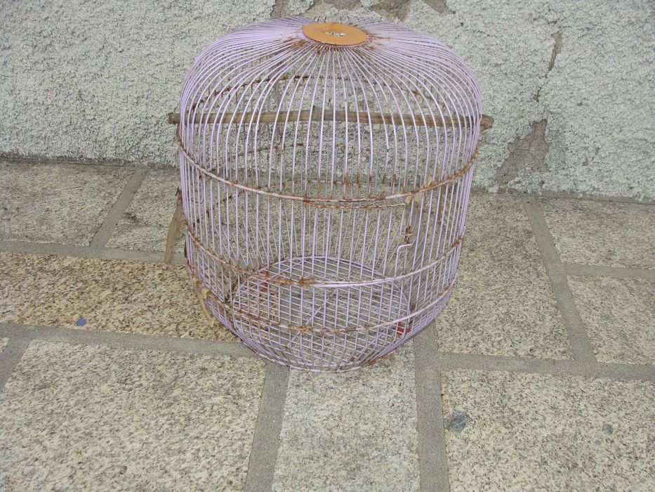 Gaiola Redonda Lilás para Restauro