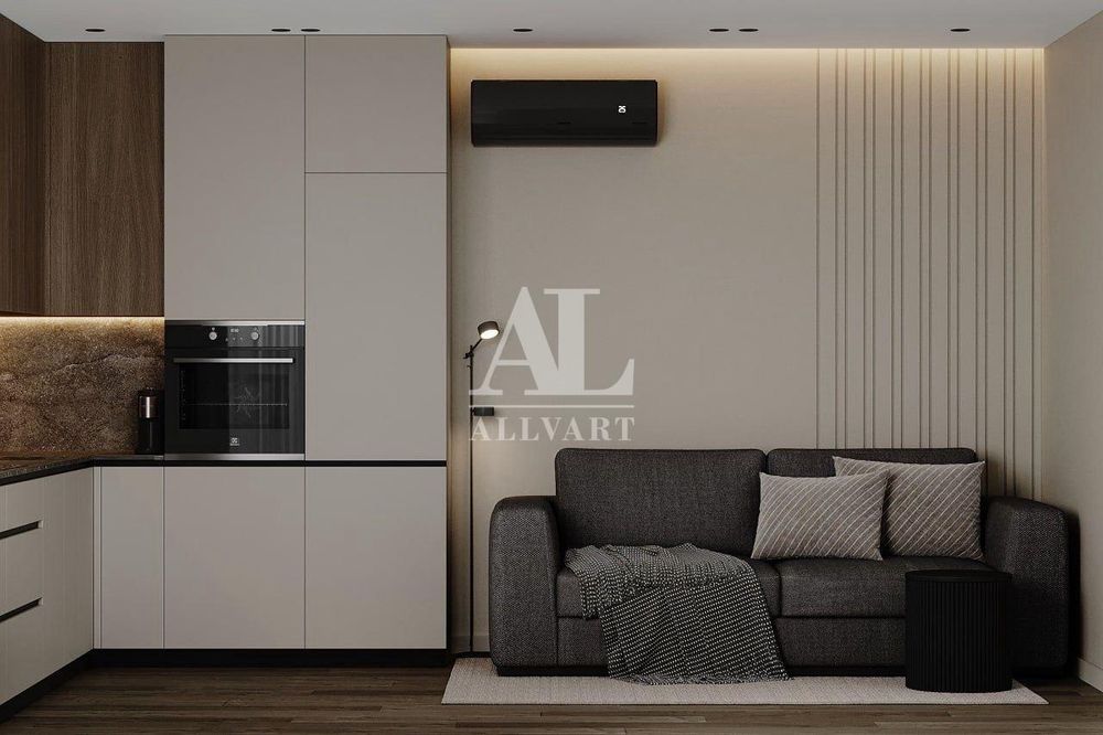 Однокімнатна квартира з видом на парк