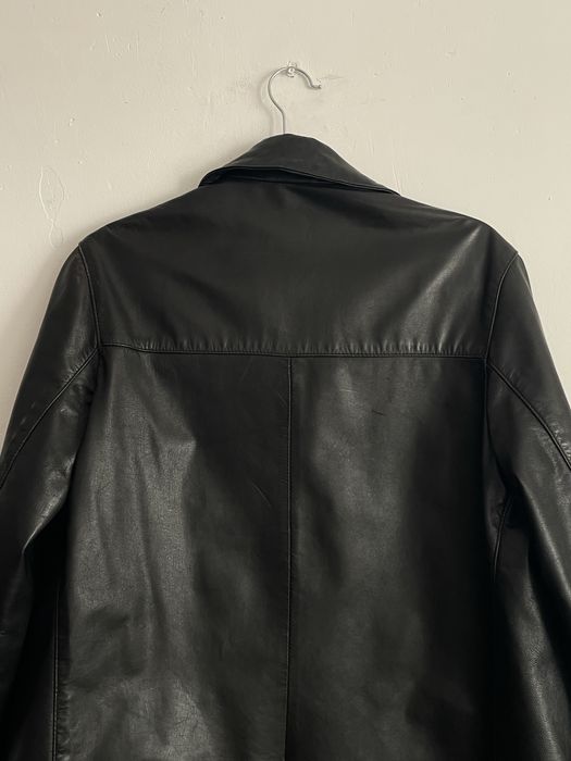 Шкіряний піджак (невідомого бренда) розмір M