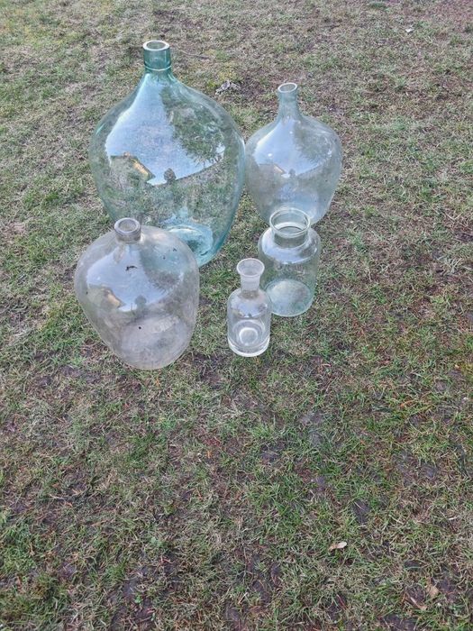 Butle butelki szklane