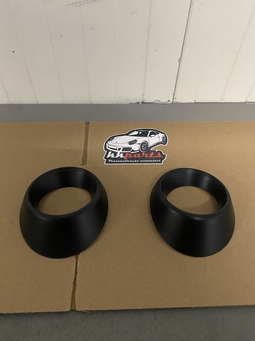 SUPORTES MOLDURAS ENCAIXES FARÓIS DE NEVOEIRO FIAT 500 ABARTH NOVOS