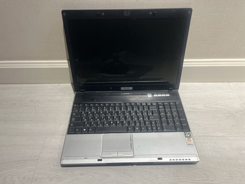 Ноутбук MSI VR 610x на запчасти