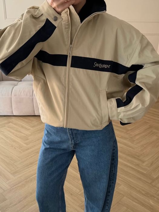 Куртка YSL ветровка Saint Laurent