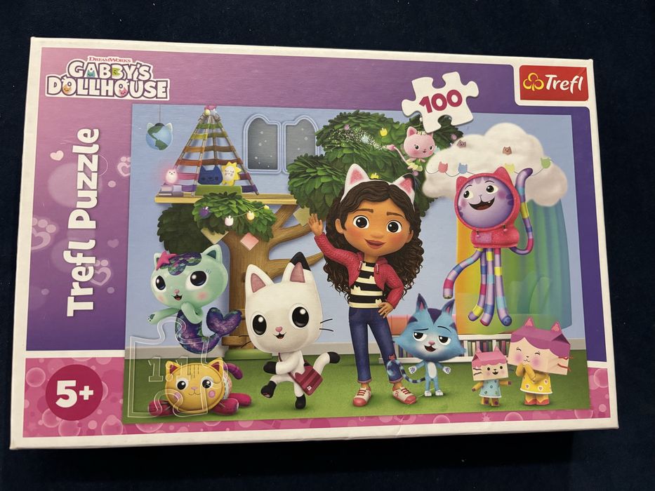 Puzzle trefl Koci domek Gabi 100 elementów