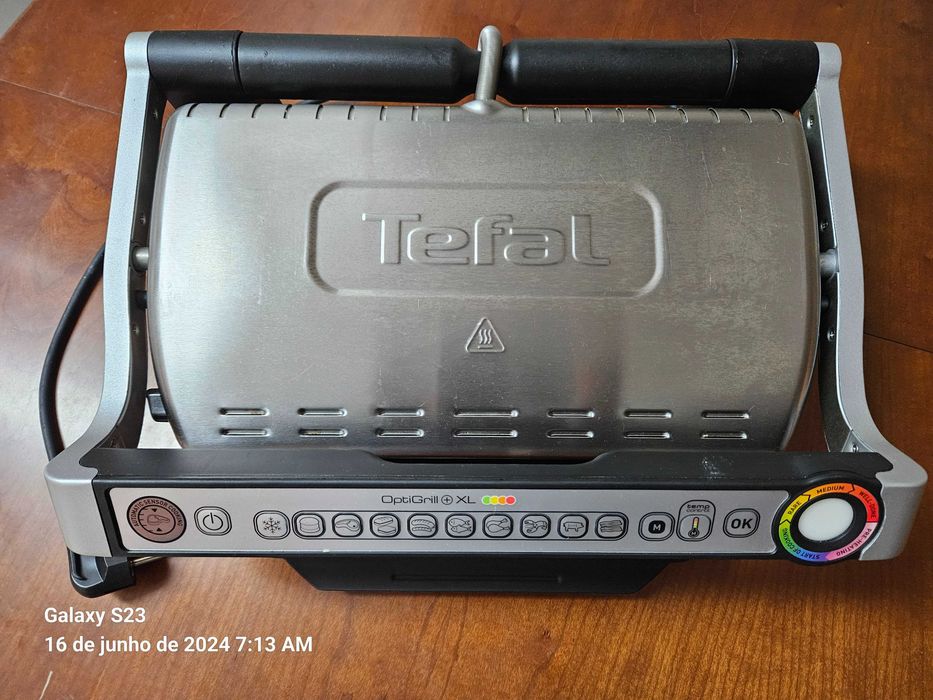 Grelhador Tefal Optigrill+ XL GC722D34 Black/Inox