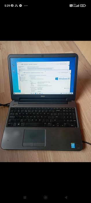 Laptop toshiba 2.0ghz/500gb / 15 cali windows 10 gotowy do pracy