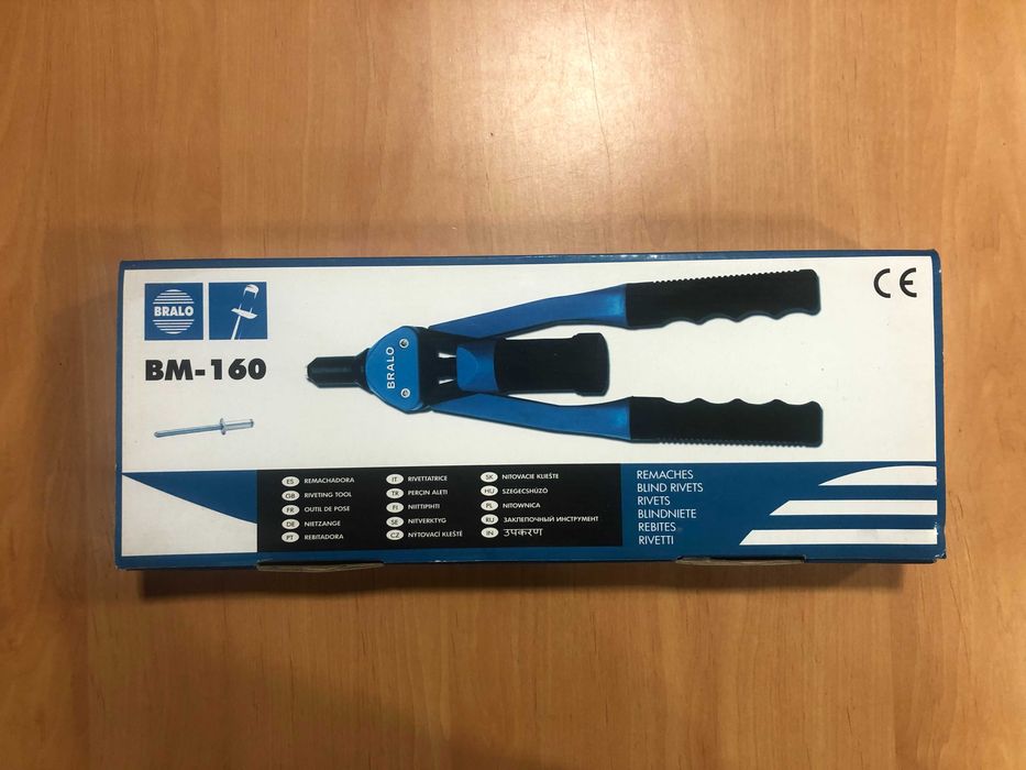 BRALO Rebitadora Manual BM-160 | NOVAS