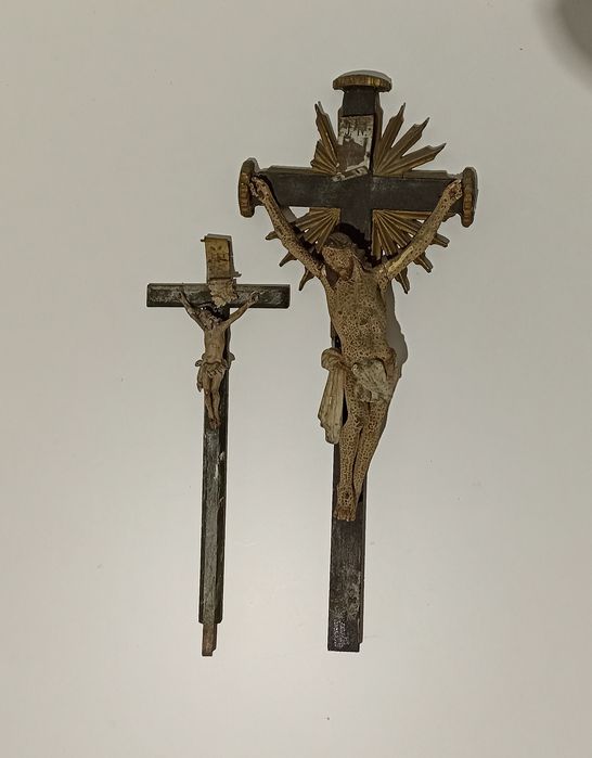 Arte Sacra - Dois Cristos - Século XIX