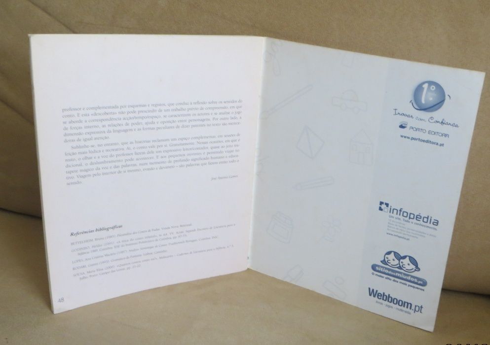 Livro infantil  "Uma Fiada de Histórias Crescer, Aprender, Sonhar"