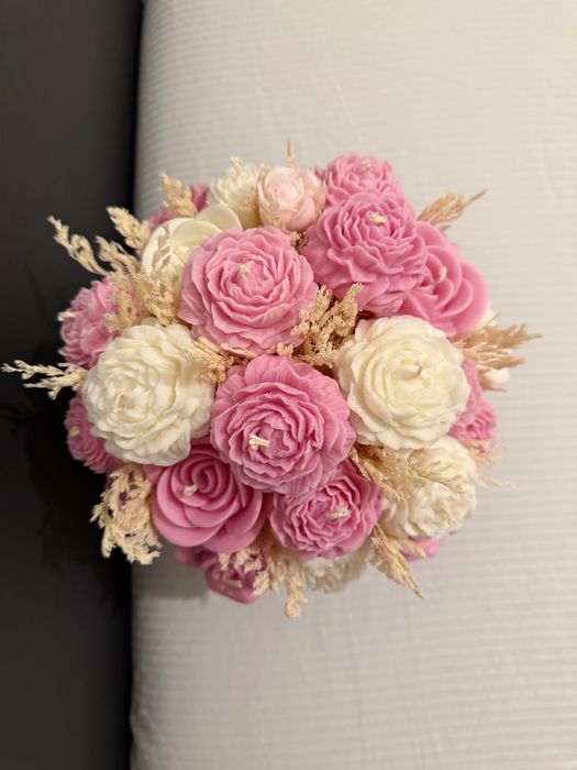 Bukiet sojowych świec zapachowych