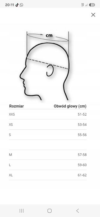 Kask crossowy dla dziecka