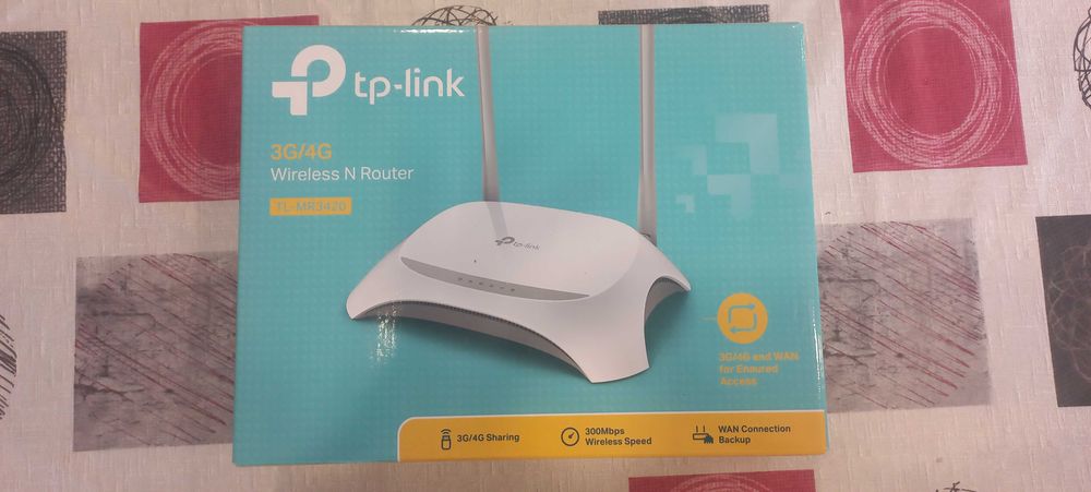 Router TP - Link 3G/4G Wireless N Router TL-MR342064740614381825120