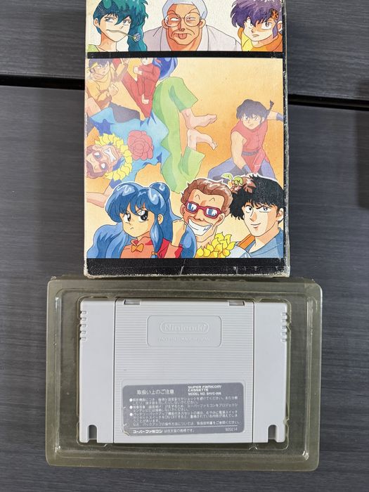 Два картриджа Nintendo SNES 90ті Ranma 1/2 та Brutal Paws of Fury NTSC