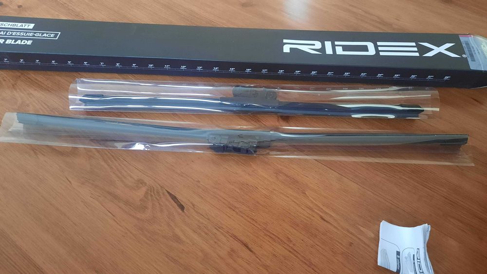 Escova limpa-vidros pára-brisas frontal RIDEX 600/480mm 24/19'' VW BMW