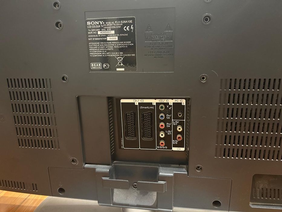 televisão em bom estado - Sony CLV-S26A10E