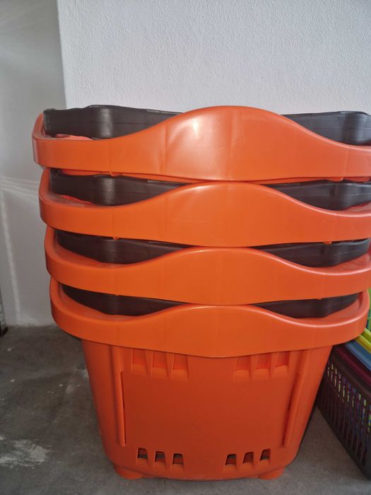 Cestos compras de comércio