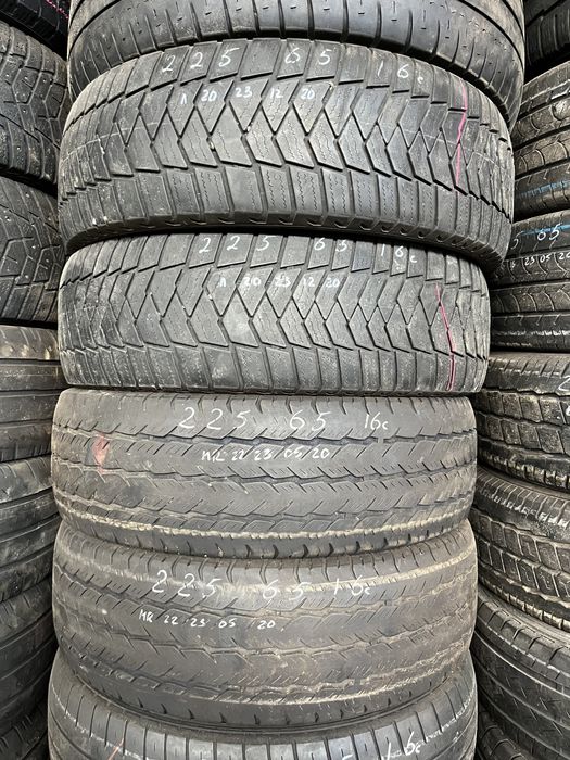 Продам резину 225 65 R 16 с шиномонтаж выкатка правка диска