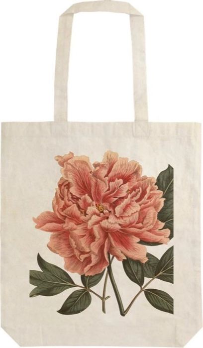 Torba bawełniana STBAG05 PiwoniaShopperka na ramię