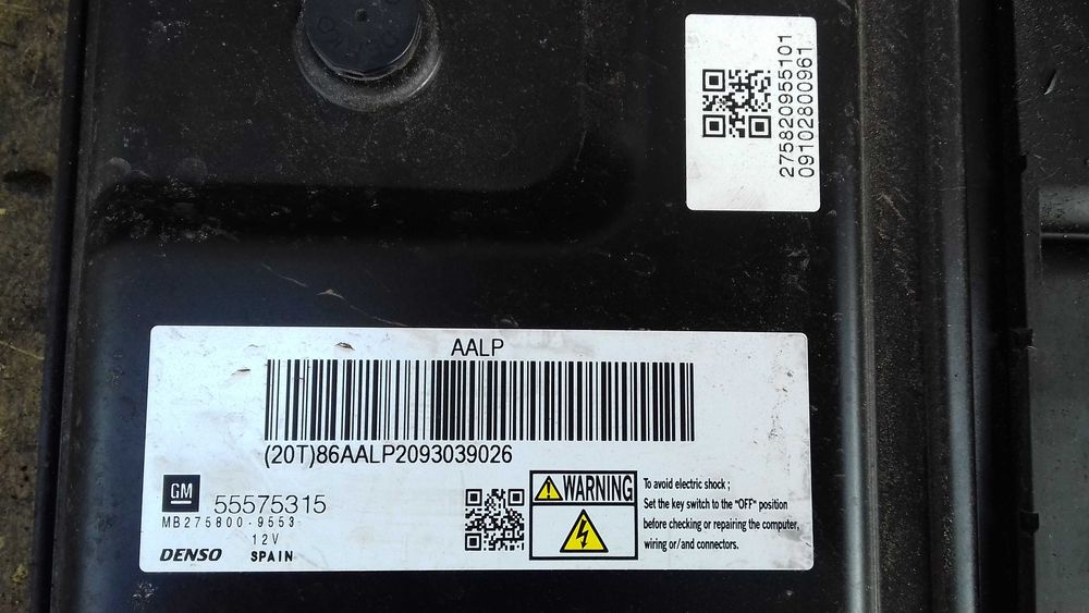 Opel Astra J 4 Sterownik komputer silnika 1.7cdti A17DTR