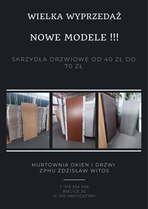 Skrzydła drzwiowe „70”