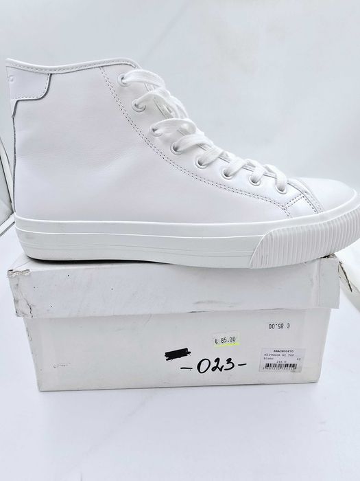 SANDRO  tenisówki białe unisex  sneakersy R.44  SA57U