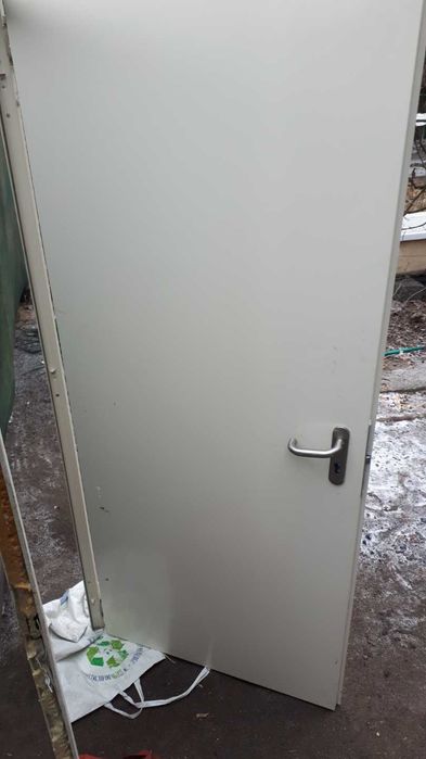 Drzwi techniczne Polporta  90x205 koloru białego