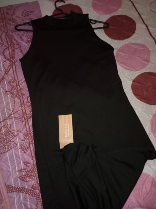 vestido preto, tamanho S