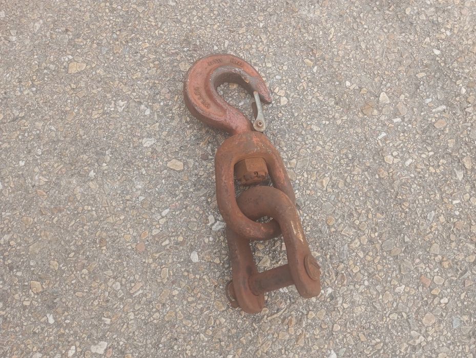 Gancho de grua engate de força