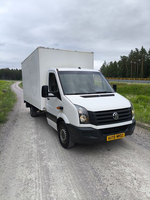 Volkswagen Crafter 2.5  kontener winda Sprowadzony