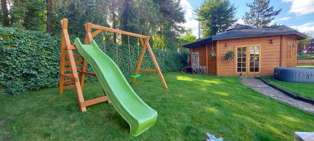 Huśtawka gładka solidna