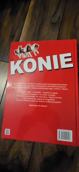 Konie. Biblioteka wiedzy.