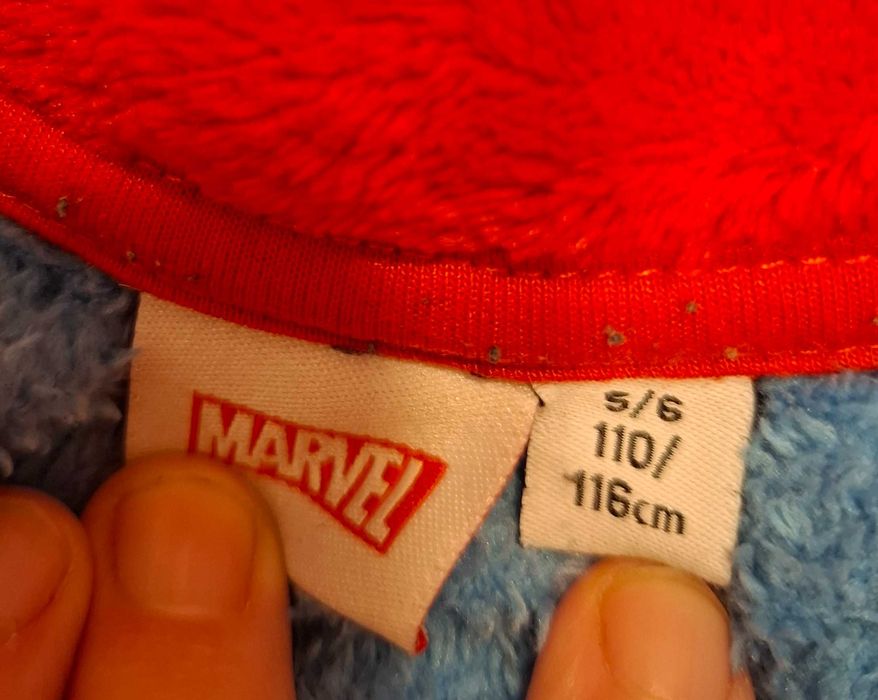 Strój Kostium Przebranie Kombinezon kapitan ameryka marvel 110 116