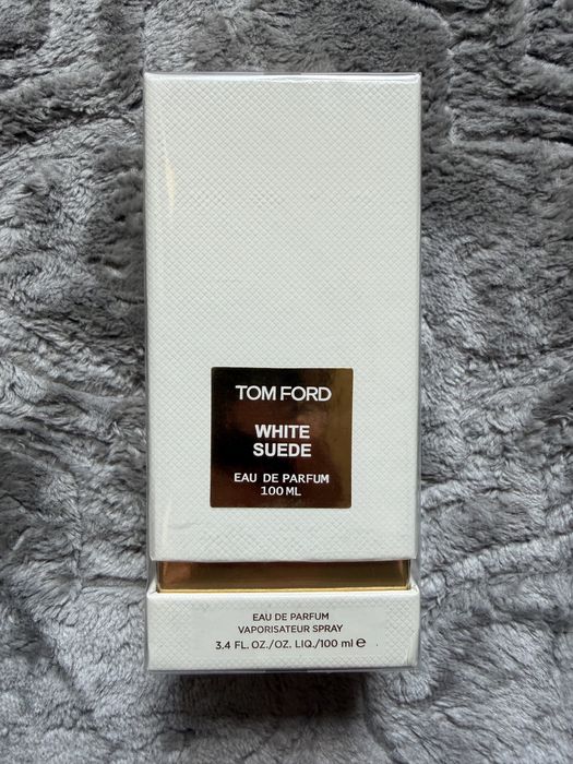 Tom Ford White Suede