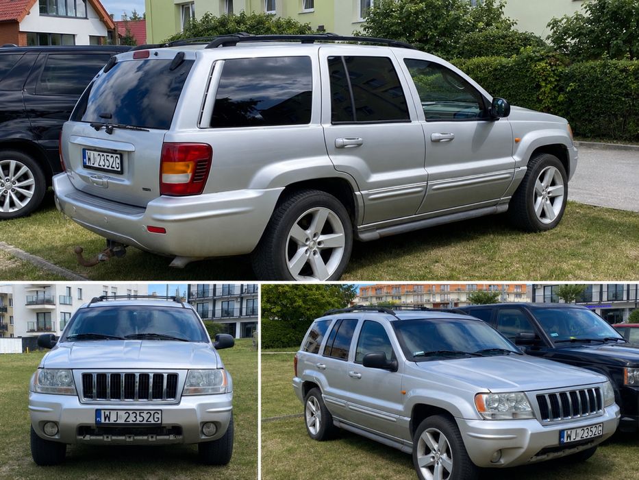 Jeep Grand Cherokee WJ Overland 4.7 V8 High Output HO | Quadra-Drive | LPG KME | Startech – topowa wersja wyposażenia, auto w oryginale