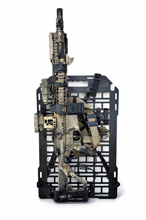 Панель molle для зброї на спинку сидіння в автомобиль