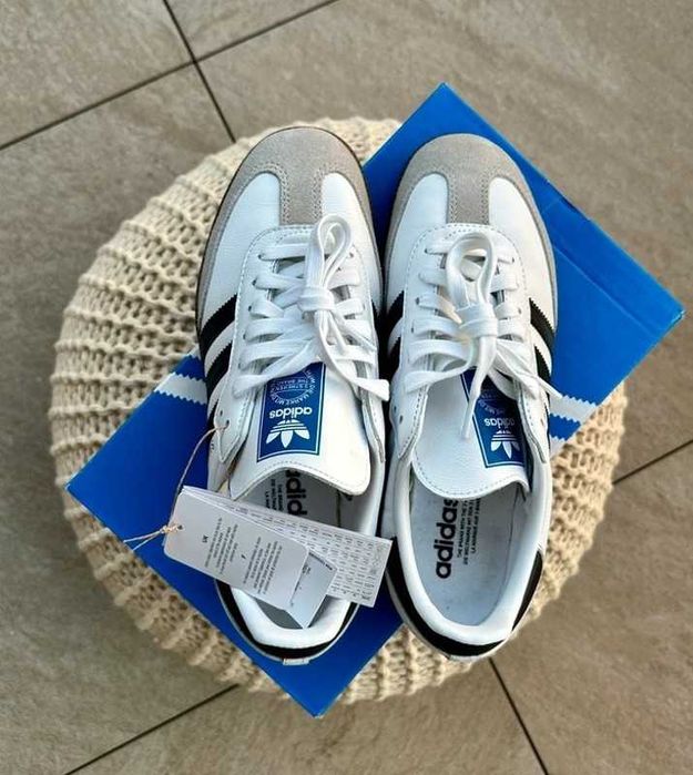 Adidas_SAMBA_OG_White ButyObuwie/SportoweModay Rozmiar.44