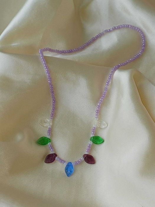 Naszyjnik handmade z koralików