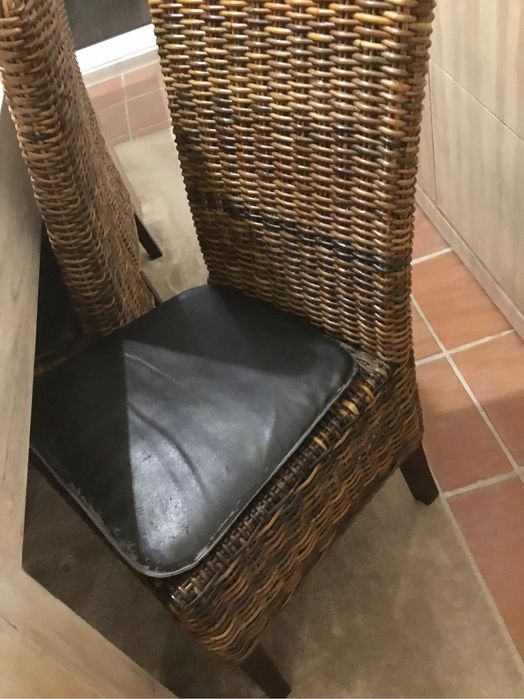 Conjunto de seis cadeiras de sala ou cozinha